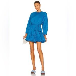 Rhode resort blue Ella dress in small